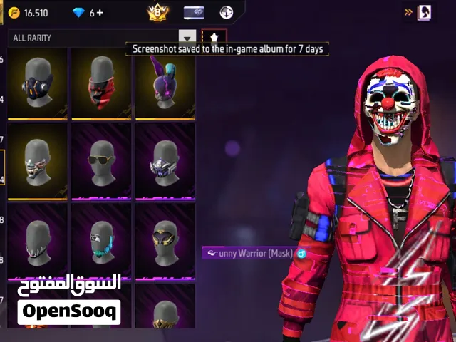 Rare Free Fire Account  Top Criminal Neon + Full Set  Exclusive Bundles