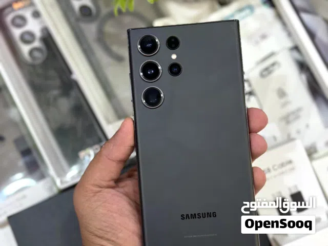 بأقل سعر : Samsung S23 ultra 256gb هواتف بحالة الوكالة بدون اي شموخ أو مشاكل و مع ضمان و بأقل سعر