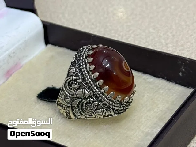 خاتم عقيق سليماني هندي