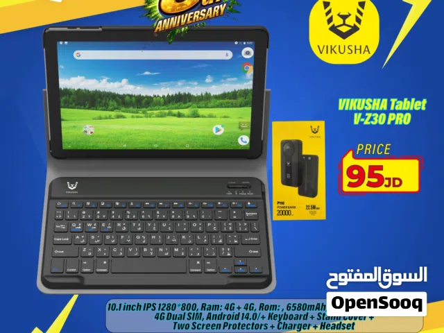 تابلت فيكوشا Tablet Vikusha V-30Pro 64GB بافضل الاسعار