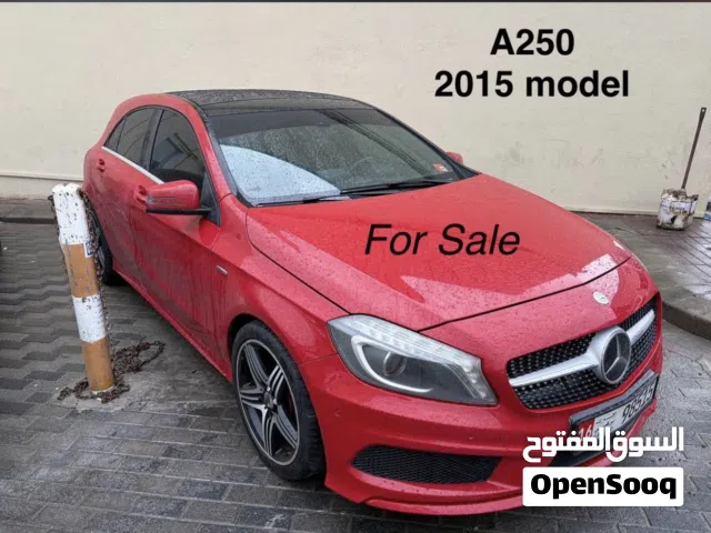 مرسيدس A250 موديل 2015 مواصفات خليجيه نظيفه جدا ممشا الموتر 220,000 مطلوب 35000 للتواصل