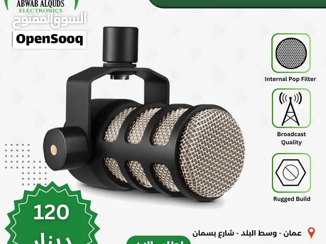 Rode Pod Mic Cardioid Dynamic Broadcast Microphone