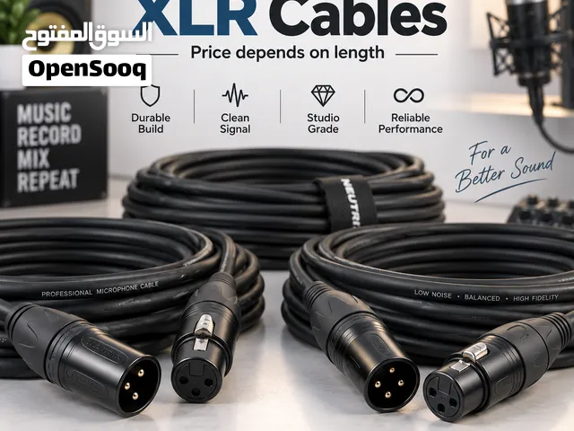 High-Quality XLR Audio Cables