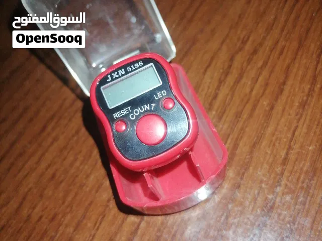 خاتم التسبيح الإلكتروني JXN5136(للبيع جديد) شاشه ديجيتال +زر واحد +إضائه Led للقراءة بليل