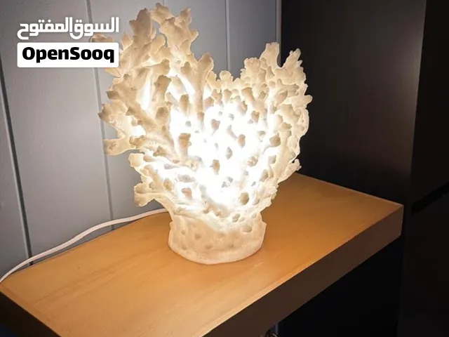 Luxury Shell & Coral Decorative Lamp – New