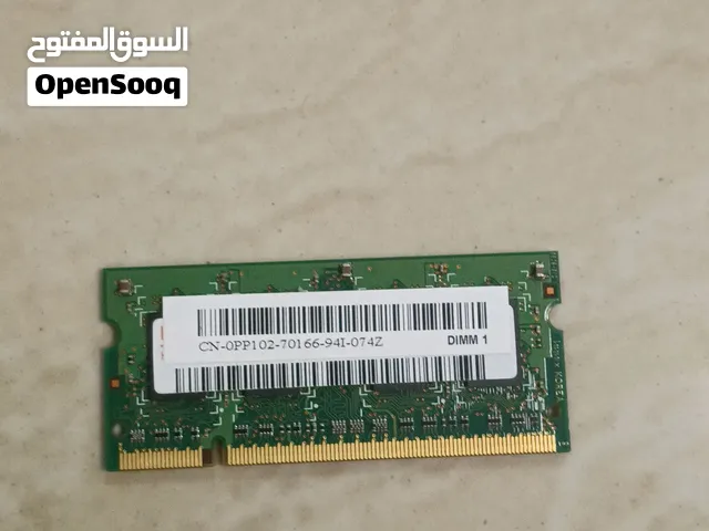 طقم رام لابتوب 4 جيجا (2x2GB) Hynix DDR2 800MHz