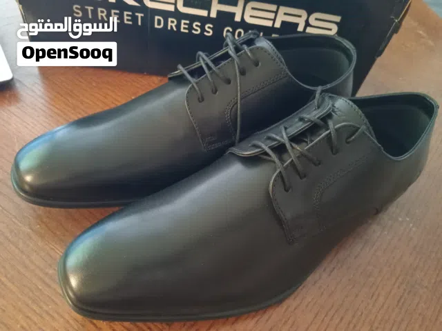 حذاء رسمي رجالي مقاس 46 جديد برباط وبدون