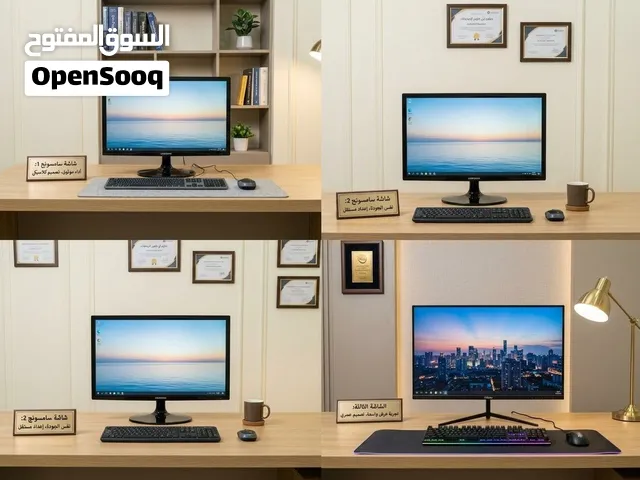 24 Samsung monitors for sale  in Zarqa