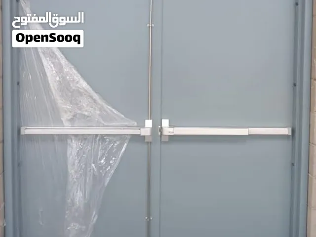 باب حريق وأبواب طوارىء مقاومة للحريق تركيب وصيانة