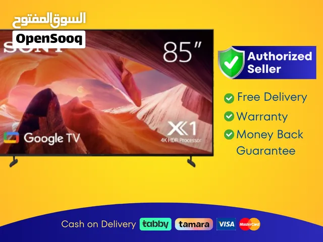 Sony 85 Android Smart TV - 4K, 85X80L