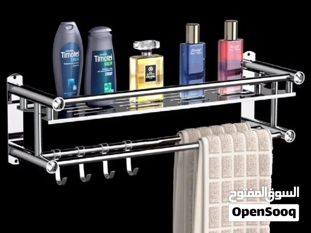 BATHROOM SHELF  2 TIER - STAINLESS STEEL
