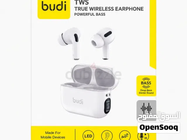 Wireless Earbuds Budi EP75W True Wireless Earbuds with Charging Case (White)