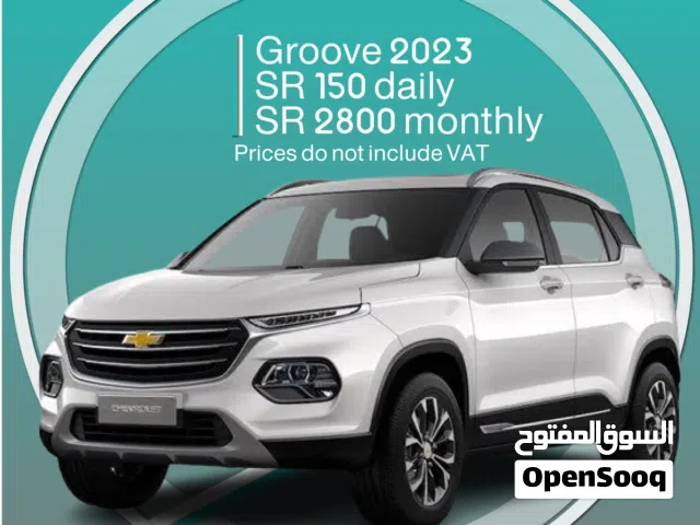 Chevrolet Groove 2023 for rent in Tabuk - Free delivery for monthly rental