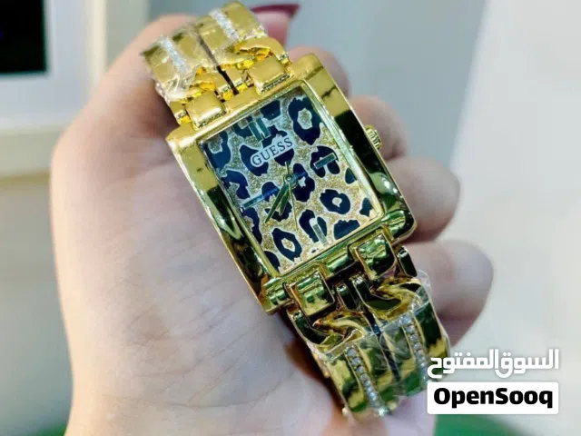 ساعة مميزة كوبي 1 GUESS شكل جرئ