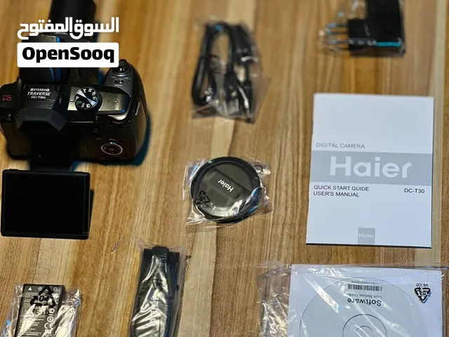 كامرة haier مع كامل معداتها و استعمال قليل 150 و بي مجال
