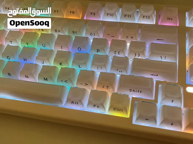 كي كابس شبه جيلي جميل جدا للبيع /  White Jelly Keycaps for sale