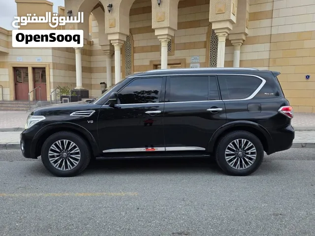 Nissan Patrol Titanium 2019 - V8 -  نيسان باترول تيتانيوم 2019 مكيناه كبيره رقم واحد