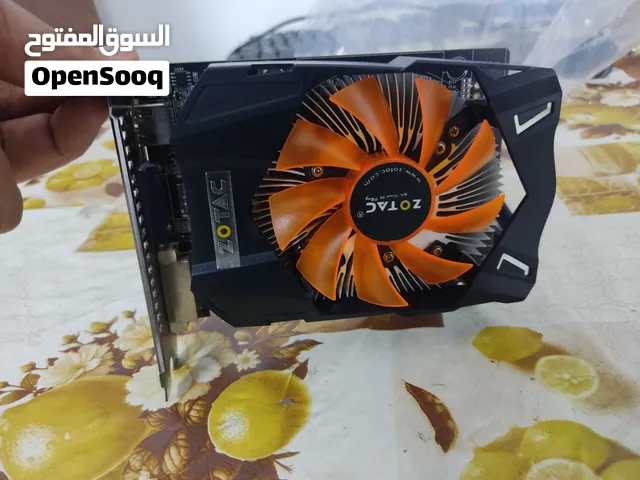 كرت شاشة ZOTAC GTX 650 2GB DDR5 - نظيف ومفحوص شغال 100% اقوى نسخة بفئته 2GB DDR5