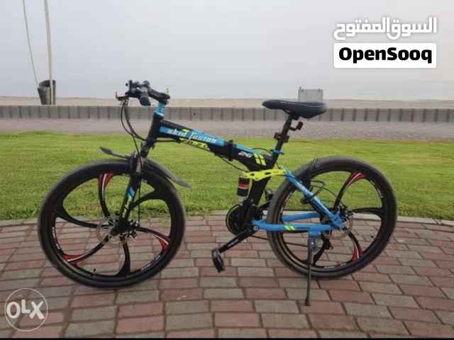 سيكل شبه جديد ماركة ممتازة skid fusion