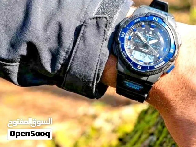 Casio SGW-500H 2B Twin Sensor Compass Men Watch 100M WR Thermometer Illuminator
