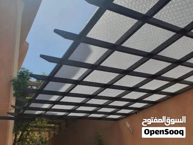 مظلات بولي كربونات ضد الكسر والحريق منتج جديد في الاردن