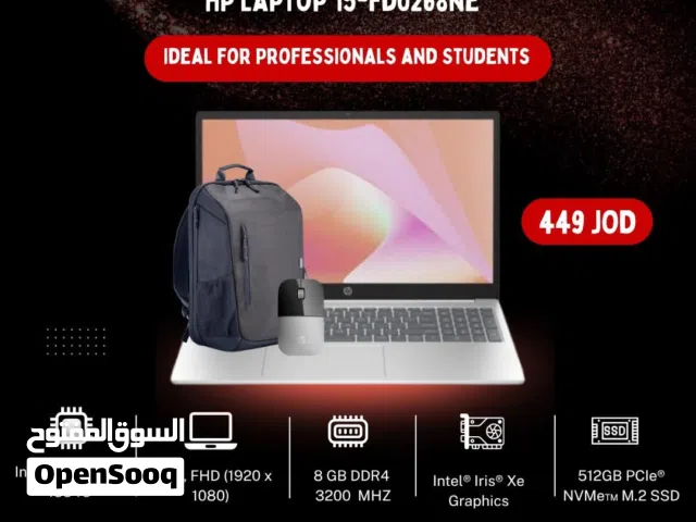 لابتوب اتش بي اي 5 Laptop HP i5 8GB 512GB بافضل الاسعار