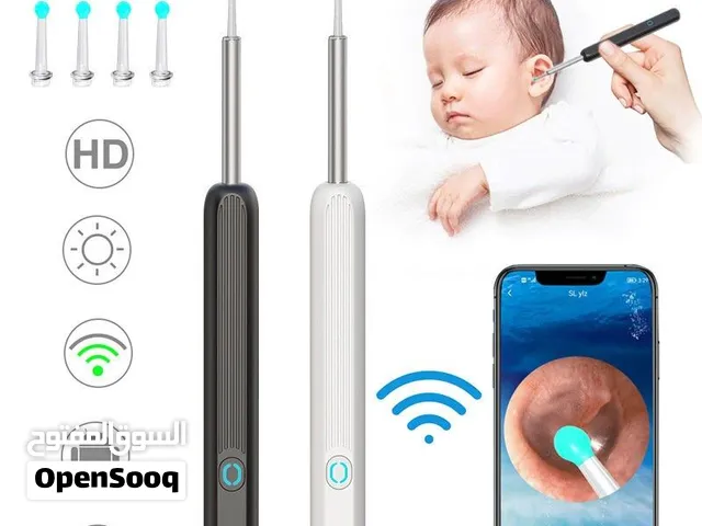 Kit de nettoyage des oreilles intelligents sans fil avec caméra et lumière LED NE3