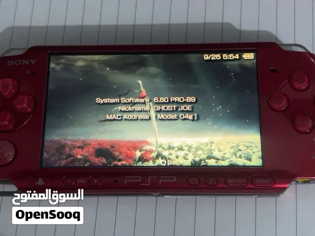 PSP 3000 الاحمر