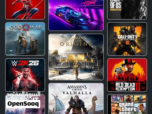متوفر احدث العاب ال ps4 -digital account انظر للوصف