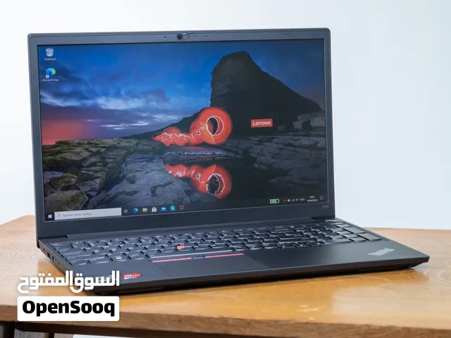 Lenovo thinkpad E15  i3 gen 10 ddr4 8g ssd 256gb شاشه 15.6