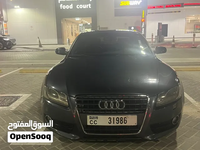 أعرض سيارتي أودي A5 (مواصفات خليجية) موديل 2010 للبيع؛ السيارة بحالة جيدة جداً.