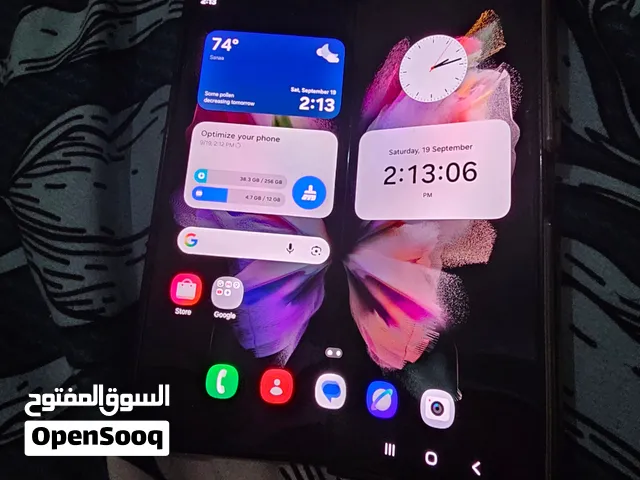 عرطة z fold 3 5g ب 100 الف