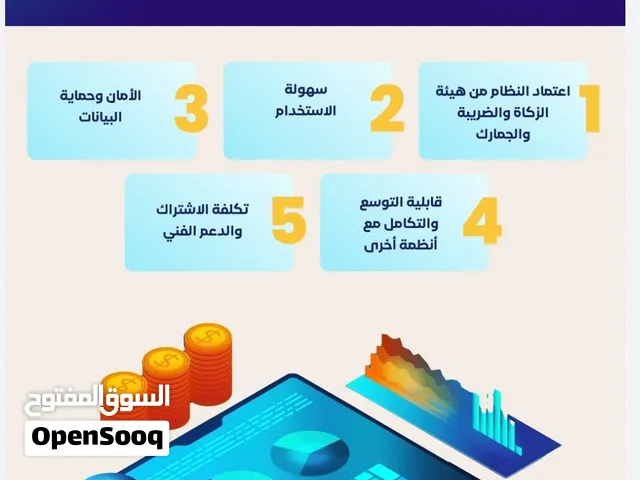 برامج محاسبية لشركات الكبيرة والصغيرة 15 دك في الشهر
