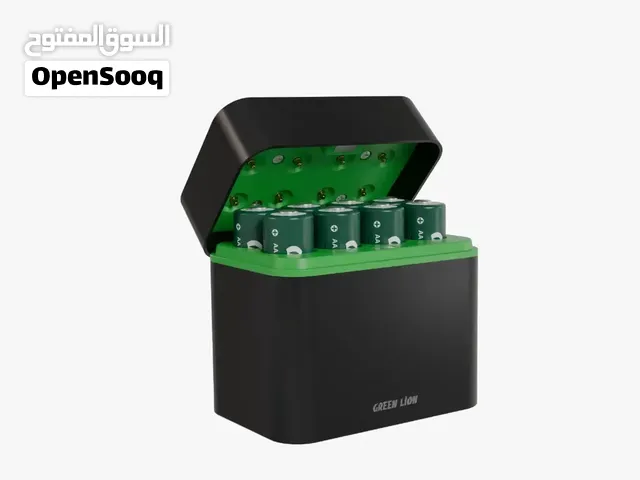 Green Lion RECHARGEABLE 8*AA Battery Dock USB-C