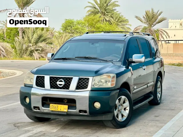 نيسان ارمادا 2006 موديل SL خليجي مميزة بمواصفات رياضية و7 مقاعد مرخصة