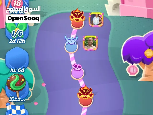 بيع حساب كاندي كراش عرطه