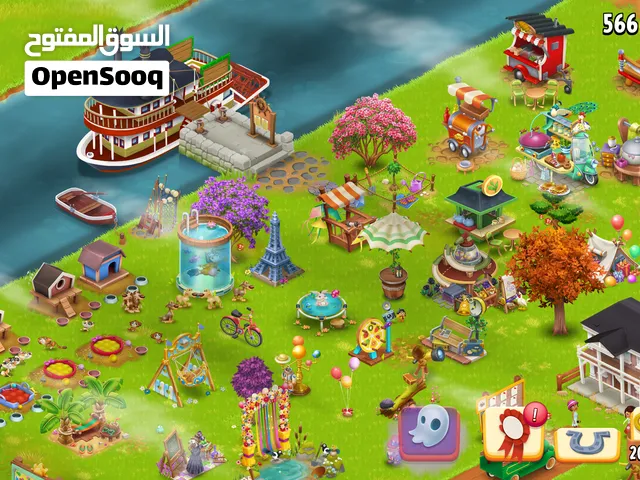 لعبه هاي داي مستوى 91للبيع جميع مباني الانتاج موجوده فيها ب700قابله للتفاوض
