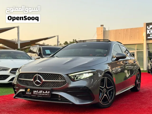 مرسيدس بنز A200 AMG 2024 خليجي عالضمان بدون صبغ بحالة الوكالة التامة وسعر عرض ممتاز.