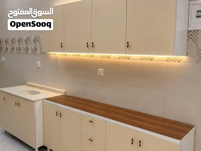 كاونتر خشب مترين والسنك متر و 20