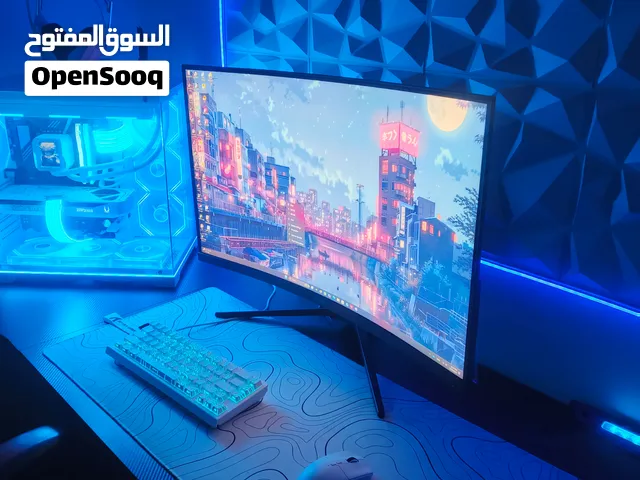 بيسي مع سماعة asrto a50 و شاشة msi 4k 160hz fhd 320hz