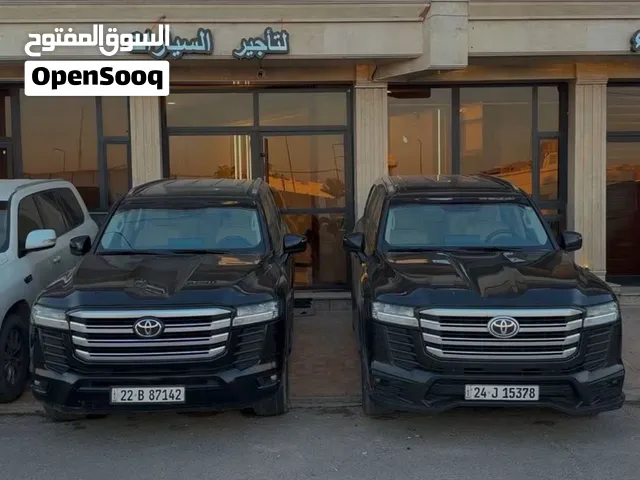 لاند كروزر للأجار  افضل عروض تأجير السيارات في العراق مع اجمل السيارات متوفر ( شهري ، اسبوعي ، يومي