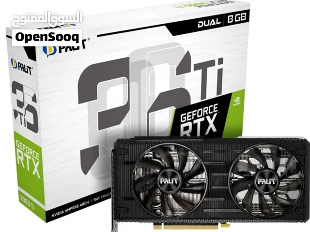 كرت RTX 3060 TI Palit مستعمل
