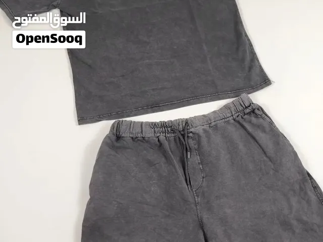 سيت مكحوت شورت تيشيرت متوفر ساده ومتوفر طباعه حسب طلبك وخامه ممتازه جدا
