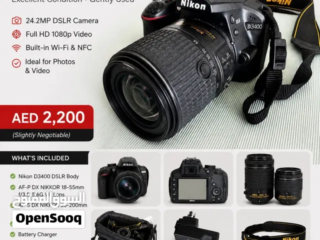 Nikon D3400 DSLR Camera Kit