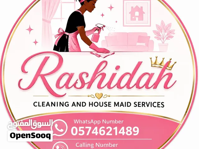 Rashidah cleaning house maids services.
