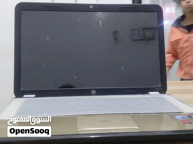 لابتوب hp نضيف مستخدم فتره بسيطه