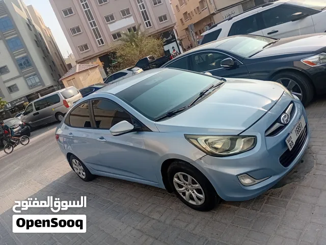 Hyundai Accent Blue 2014 GCC