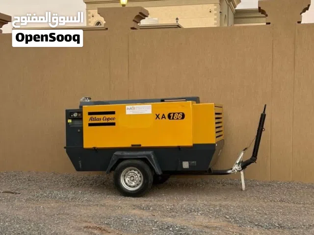 Atlas Copco XA186DD Portable Air Compressor