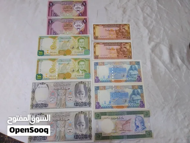 عملات ورقية انسر بسعر 15 دينار للكل