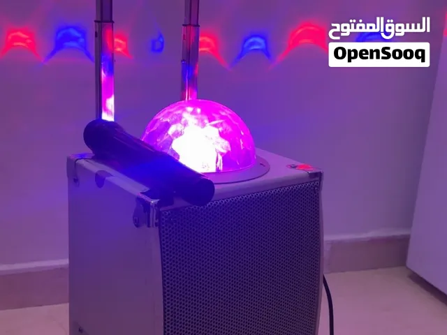 سماعات ترولي مع LED ومايك وفلاش موميري . بقوة 35 واط